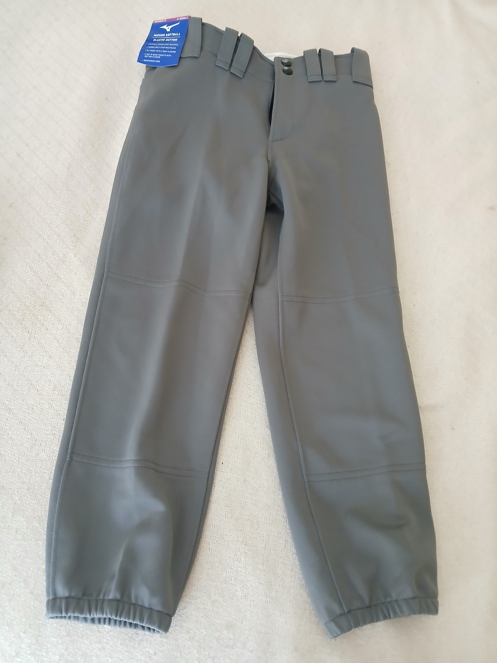 Mizuno Gray Baseball Pants Xs